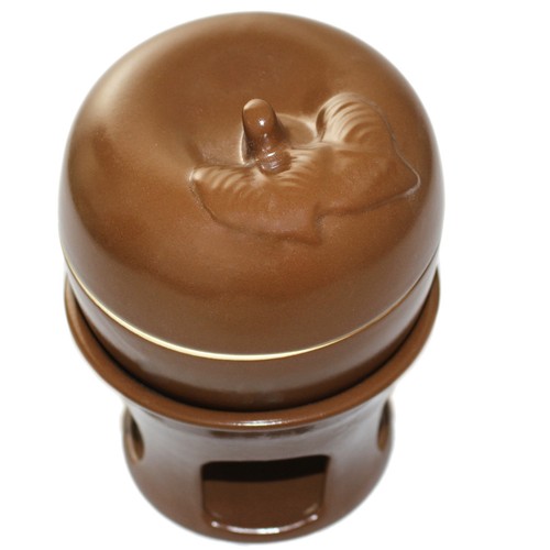 Pentola per mele con stoviglie - mele,
